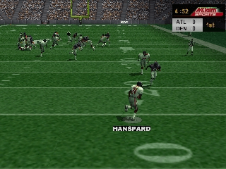 NFL Quarterback Club 2000 back cover for Nintendo 64